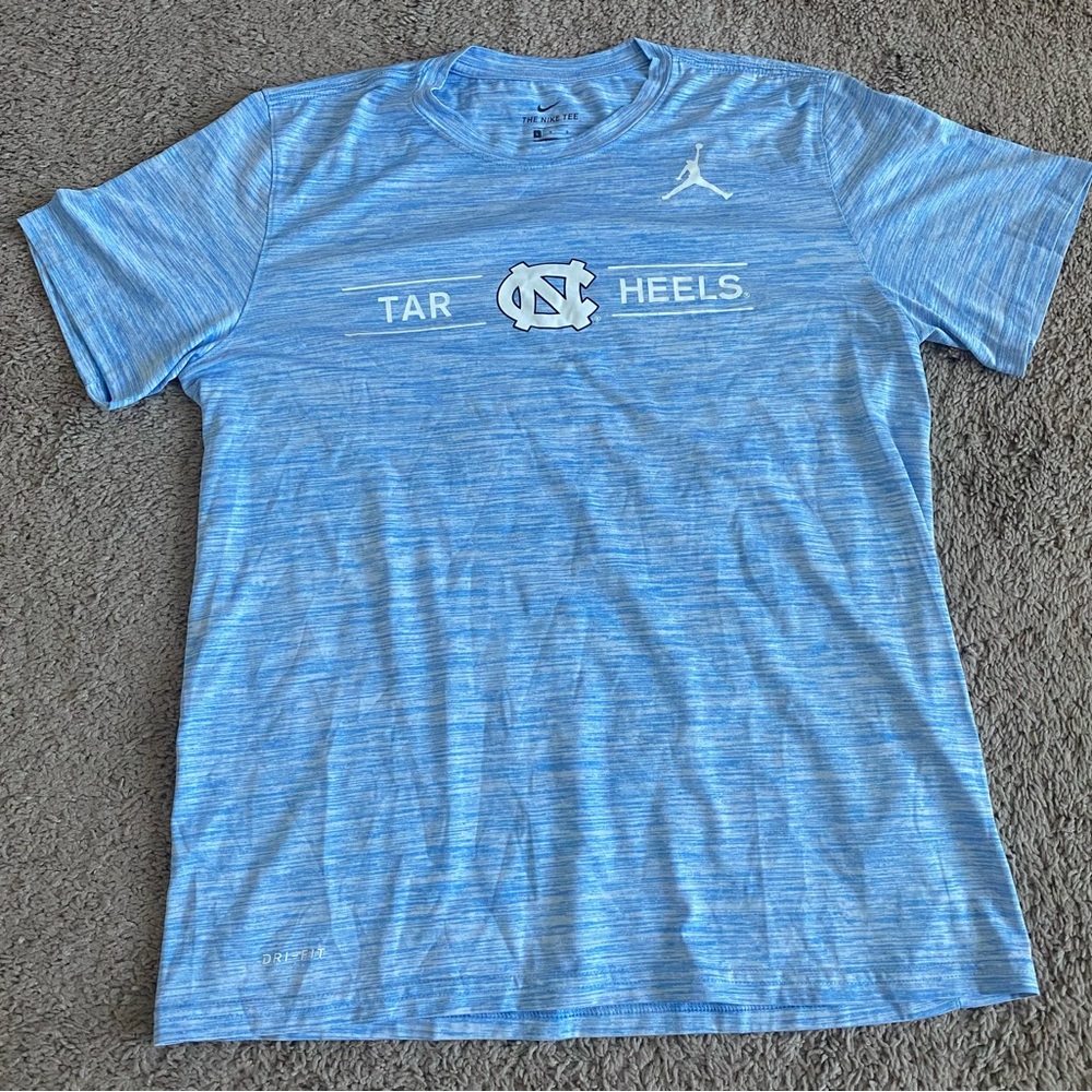 Jordan Men's Light Blue Tar Heels Tee